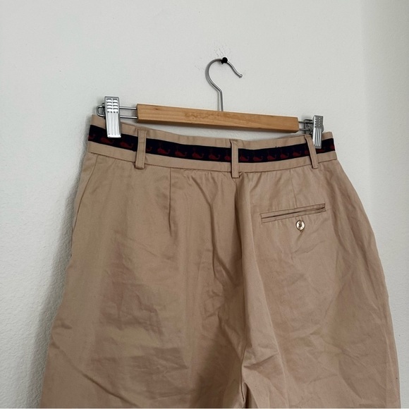 Lily Pulitzer Vintage Chino Bermuda Shorts Size 8 Women’s Tan Beige Cotton Blend - Picture 6 of 9